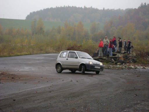 Kręciołek Dobczyce 28.10.07 Załoga Wójcik/ Szelerewicz fiat CC 700 :)