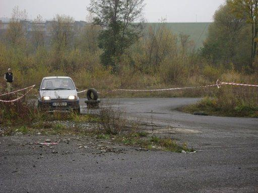 Kręciołek Dobczyce 28.10.07 Załoga Wójcik/ Szelerewicz fiat CC 700 :)