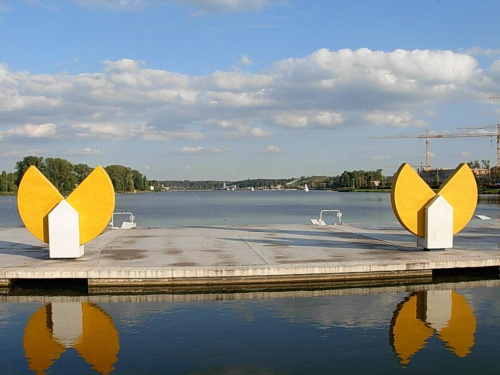 Tor regatowy na "Malcie" od strony ul.Jana Pawła II #Poznań