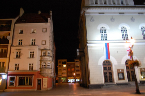 Legnica wieczorem