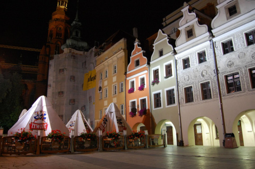 Legnica wieczorem