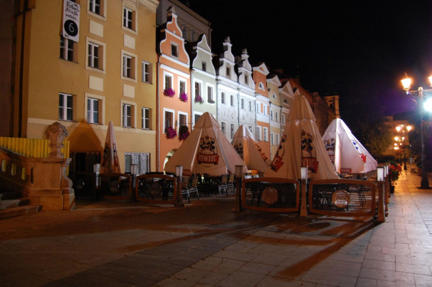 Legnica wieczorem