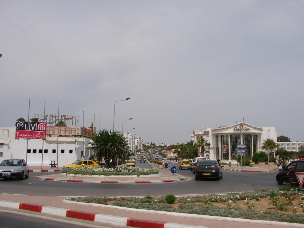 Miasto Sousse - okolice hotelu Samara