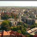 Panorama miasta z wieży Katedry Królewskiej.