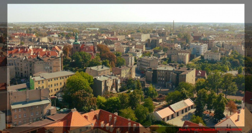 Panorama miasta z wieży Katedry Królewskiej.