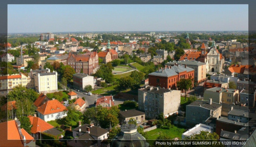 Panorama miasta z wieży Katedry Królewskiej.