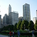 wieżowce--centrum Chicago