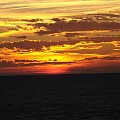 Zachód słońca w Laxvik , Szwecja #chmury #morze #natura #przyroda #słońce #woda #zachody #ZachodySłońca #zmierzch #jesień