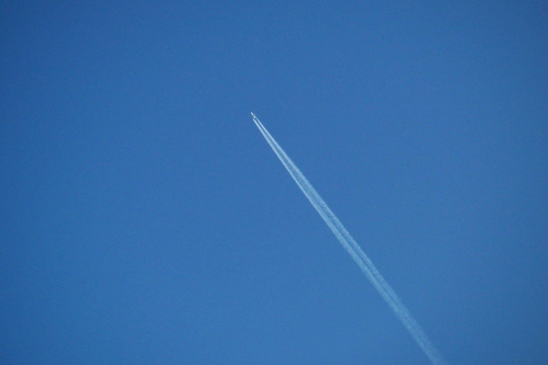 #niebo #samolot #tapeta