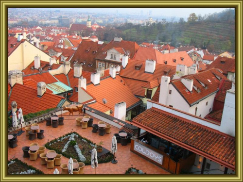 Praga z góry #Praga #miasta #stolice #urbanistyka #architektura