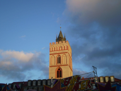 111. Widok na kościół mariacki .