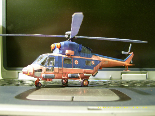 Anakonda - 1:72 - papier #modelarstwo