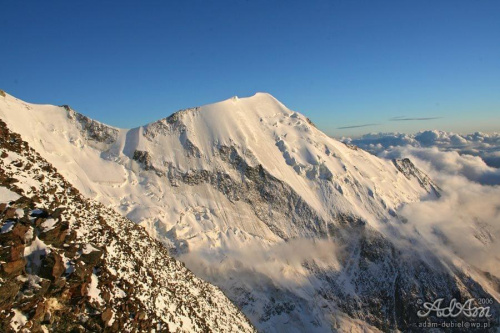 Widok ze schroniska Goutier