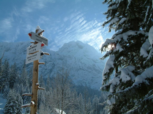 Giewont z Małej Łaki