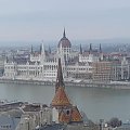 Budapeszt - budynek Parlamentu ze Wzgórza Zamkowego #węgry #wycieczka #wino #eger #budapeszt