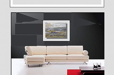 PEJZAZ WIOSENNY #EBIER #OBRAZ #PEJZAŻ #ABSTRAKCJA