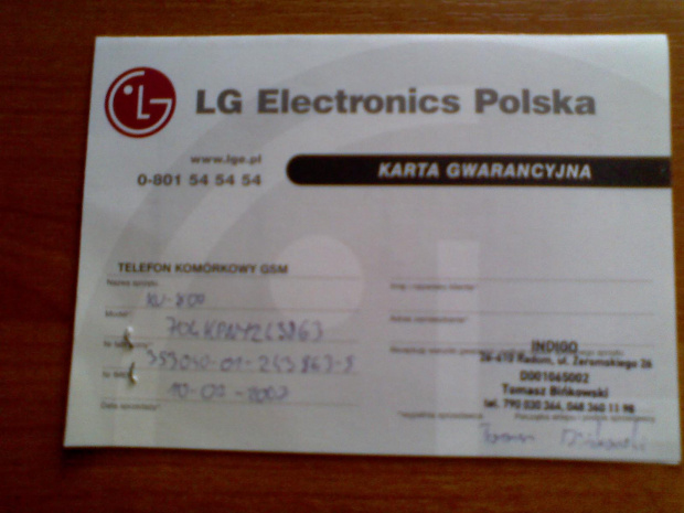 Mój LG #Telefon