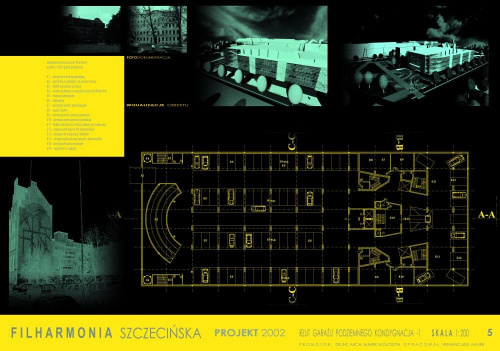 wenancjusz majer dyplom 2002r., filharmonia szczecińska #WenancjuszMajer #IdealConcept #architekt #projektant #wenancjusz