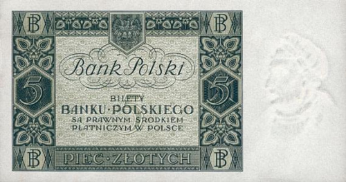 Polska 1930 Bank Polski