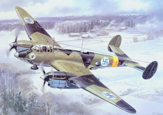 Pe-2 w fińskim lotnictwie #PetjakowBombowiec