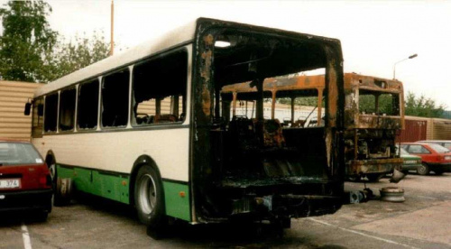 sakcja a spalonego ik435 #IkarusAutobusWęgry