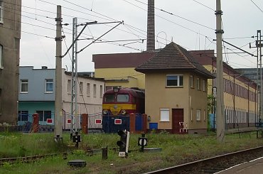 Tak mnie zaparkowali...:D Gagar Rail Polska. #ST44 #pesa #bydgoszcz