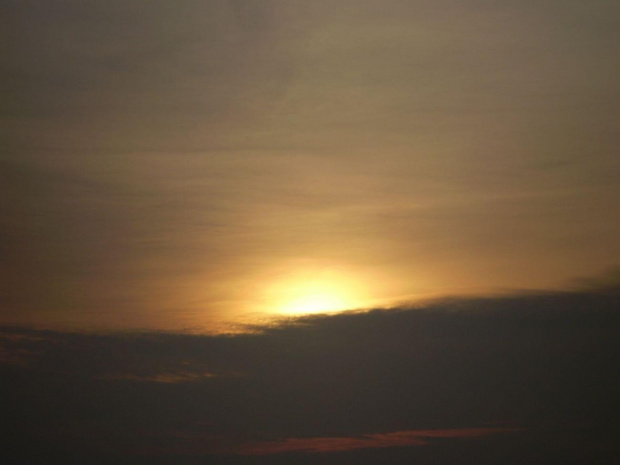 Wschód Słońca . Data : 26.02.2008