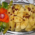 Pierogi ruskie #DrugieDania #obiad #jedzenie #kulinaria #pierogi #ruskie #ziemniaki #ser
