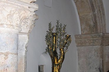 Świecznik w Wieczerniku #Izrael #Jerozolima