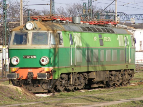 15.03.2008 Stacja Wrocław Główny ET22-670