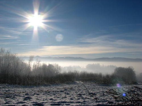 karkonosze zimą #natura #przyroda #krajobraz #karkonosze #zima #JeleniaGóra #góry
