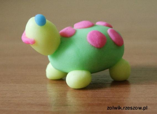 żółw-modelina #żółw #zolw