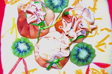 Sakiewki naleśnikowe.Przepisy: www.foody.pl , WWW.kuron.pl i http://kulinaria.uwrocie.info/ #DrugieDania #naleśniki #obiad #jedzenie #kulinaria