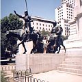 Madryt - Pomnik Don Kichota #Hiszpania #madryt #barcelona #toledo #cordoba #granada #gibraltar #CostaBrava #andaluzja