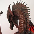 Figurka Colossal Red Dragon Z D&D Minis- największa jak dotychczas w tej grze