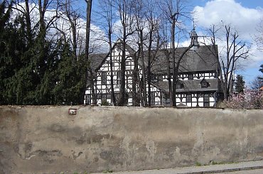 Drewniany kosciol wykonany w technice fachwerk czyli muru pruskiego. Swiatynia Ewangelicka. Obiekt wpisany na liste swiatowego dziedzictwa UNESCO. #Slask #DolnySlask #Silesia #Schlesien #Slezsko #Friedenskirche #KosciolPokoju