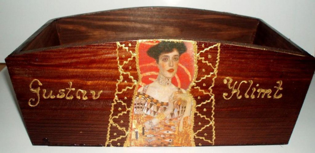 rękodzieło na sprzedaż - GUSTAV KLIMT - pytania na maila gogana@wp.pl #gogana1 #decoupage