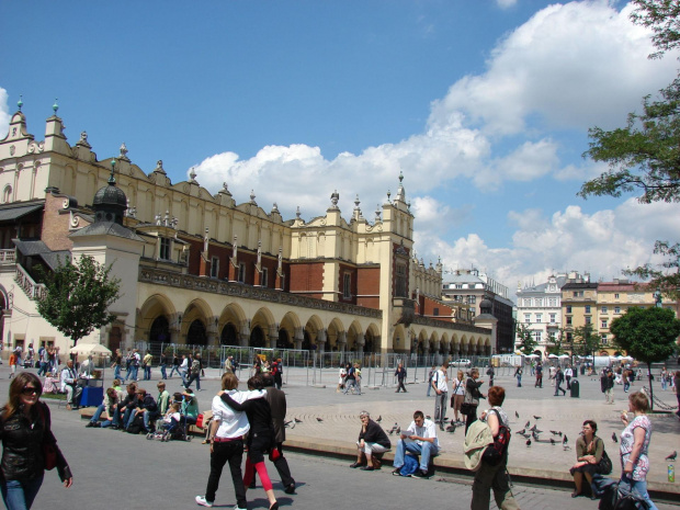 Kraków - czerwiec 2007r. #Kraków #Sukiennice #KościółMariacki #Kazimierz #Wawel