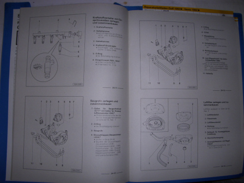 Repleitf GOLF VENTO ab 92 Motronic Einspritz- und Zündanlage .95...3