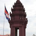 Pomnik Niepodległości (Independence Monument) w Phnom Penh