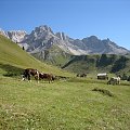 grupa Cima dell Uomo z Alta Via delle Dolomiti (szlak nr. 607) #góry #Dolomity #Włochy