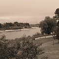 Smutny pejzaż nadwiślański 2 #pejzaż #rzeka #Wisła #nadwiślański #drzewa #SinaDal #smutek