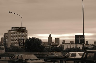 PKiN obok mojego wieżowca #wieżowiec #blok