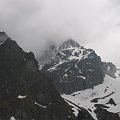 Na pierwszym planie Dolina Dzika dalej od prawej: Barania Przełęcz, Spiska Grzęda, Mały Durny Szczyt #Góry #Tatry