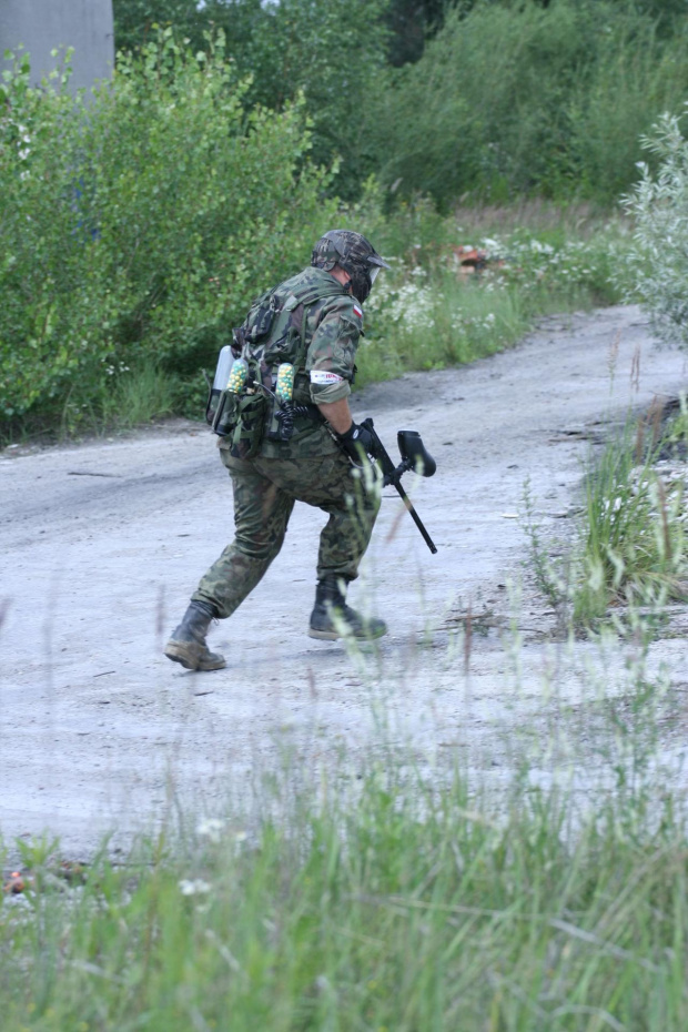 Fabryczna 08.07.2007 #paintball #KameleonSquad #Tarnów