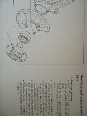 Repleitf AUDI B4 Fahrwerk Front 95 ...9