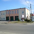 LUBOCHNIA - budynek Ochotniczej Straży Pożarnej #Lubochnia #OSP #StrażPożarna #remiza #Łódzkie #PowiatTomaszowski