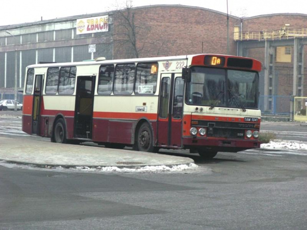 MPK Tarnów #232. 31 grudnia 2007r. Linia 0A.