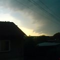 burza w Tomaszowie #burza #Łódzkie #TomaszówMazowiecki #chmura #pogoda