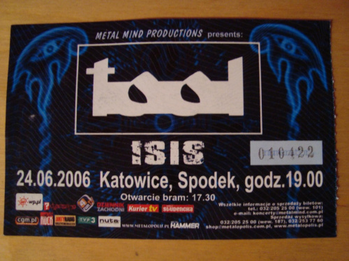 Tool - Katowice (Spodek) - 24.06.2008